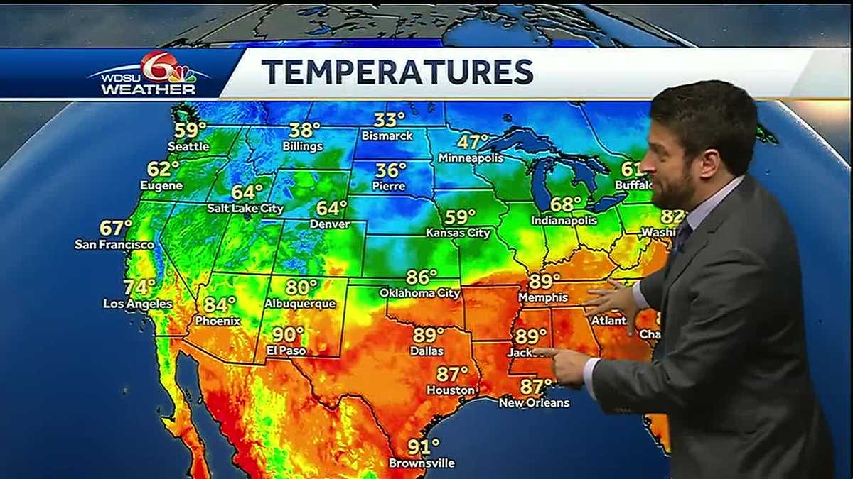 Hot end to week; watching disturbance in Tropics