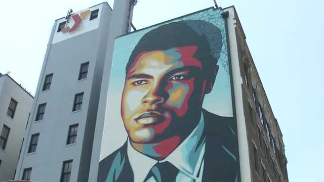 Muhammad Ali mural officially dedicated in Louisville - Vimarsana News