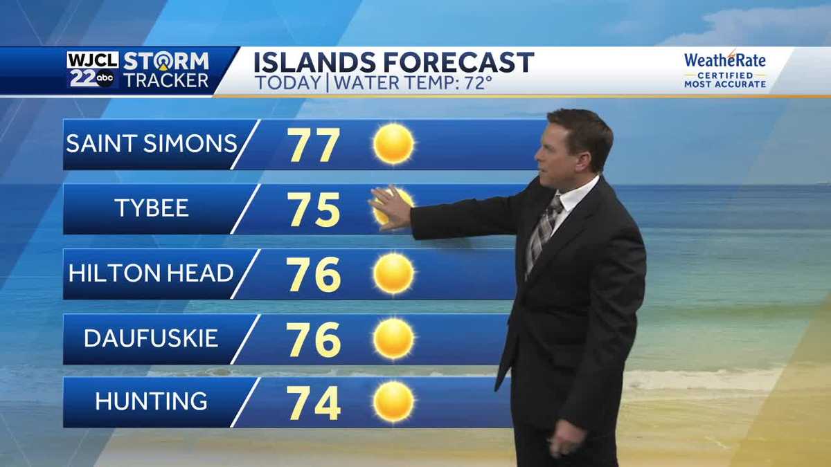 Sunshine and dry weather continues for Coastal GA, Lowcountry