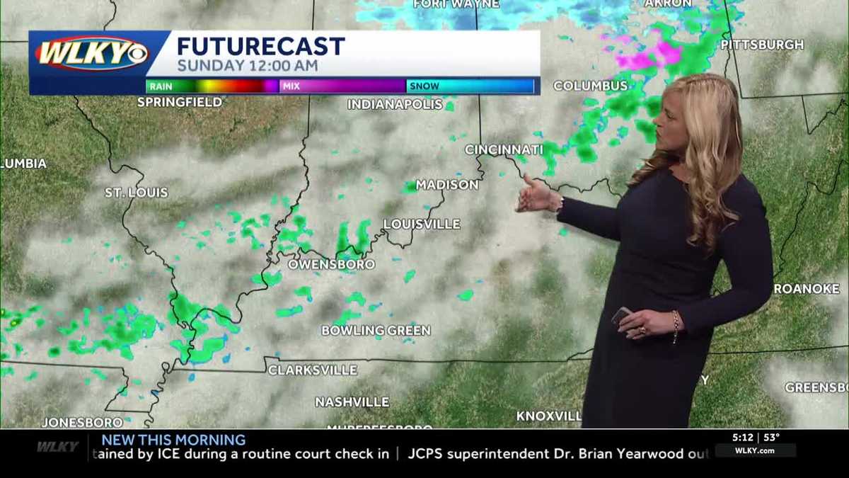 Mild Saturday, cooler Sunday and looking ahead to storm chances