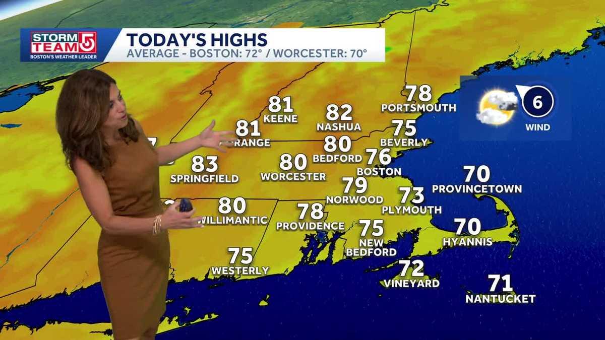 Video: Clouds give way to some afternoon sun