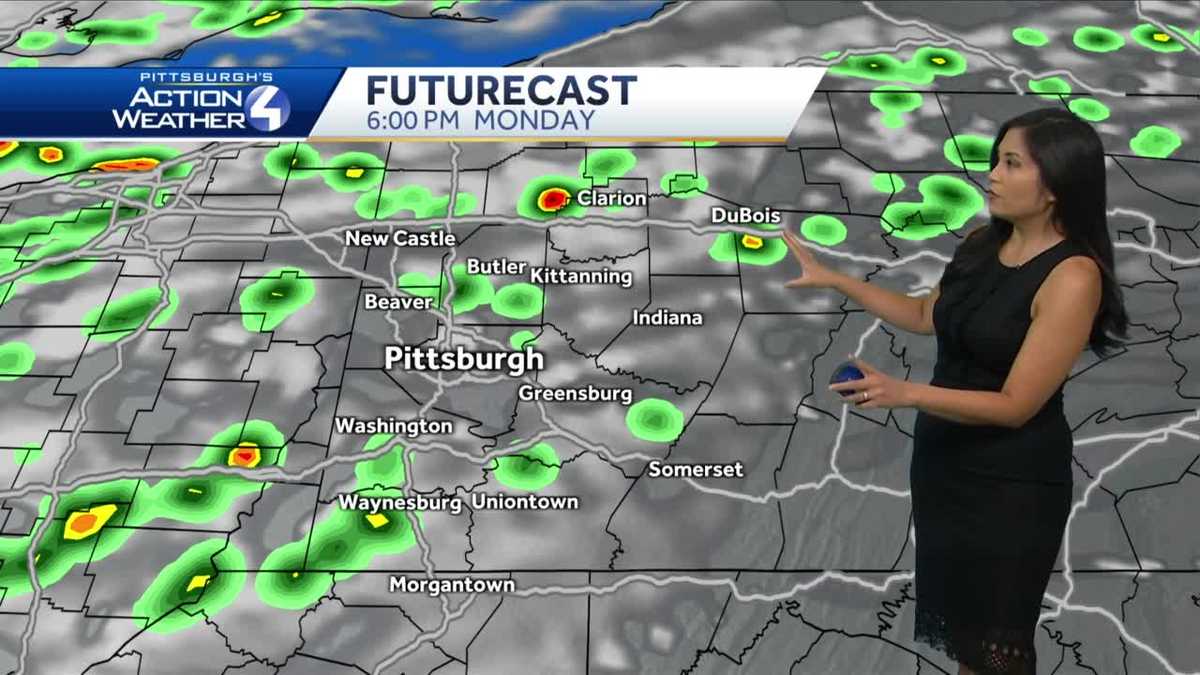 Popup rain showers and thunderstorms today