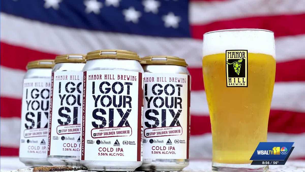 "I got your six," Ellicott City brewing company is raising funds to support soldier mental health