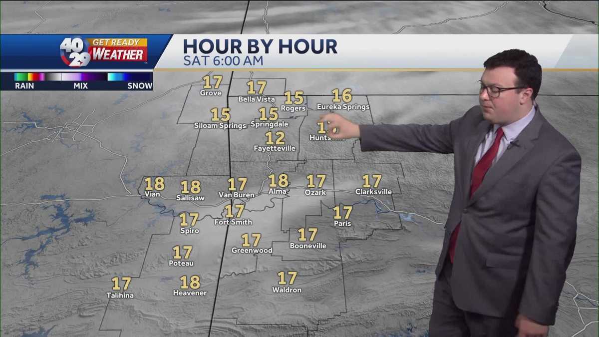 Dry and Warming Conditions for the Weekend