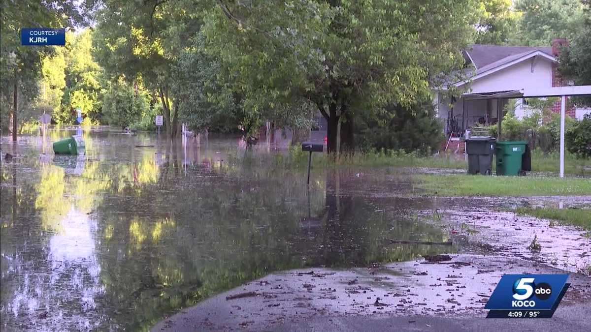 Stitt declares disaster emergency after eastern Oklahoma flooding - KOCO