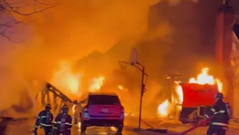 Residents survive gas grill explosion at Gorham