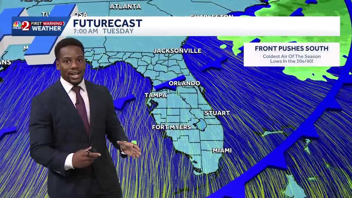 Coldest Air of the Season So Far | Wind Chill in the 20s/30s
