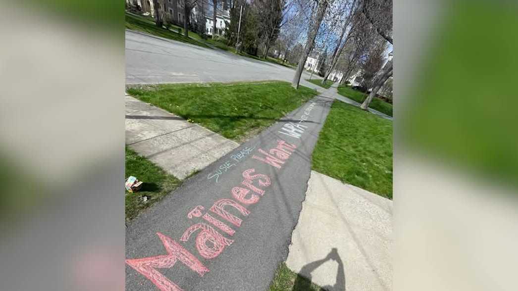 Bangor activist who wrote in chalk outside Sen. Collins home now running for Senate