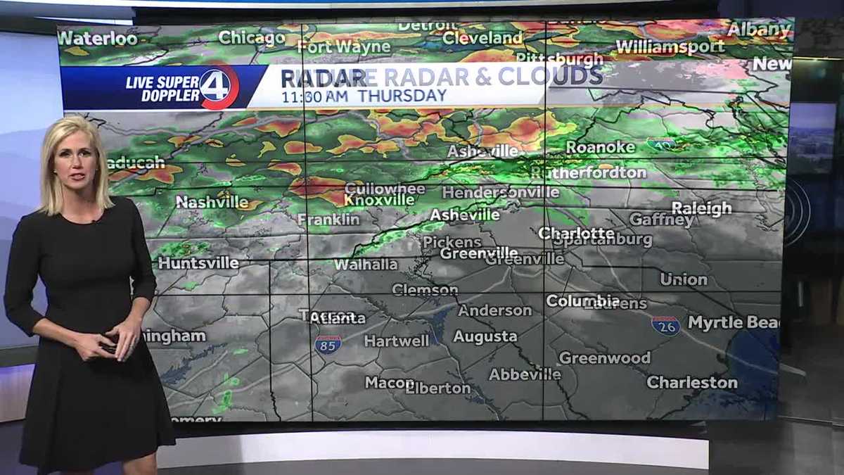 Isolated Storms Tonight