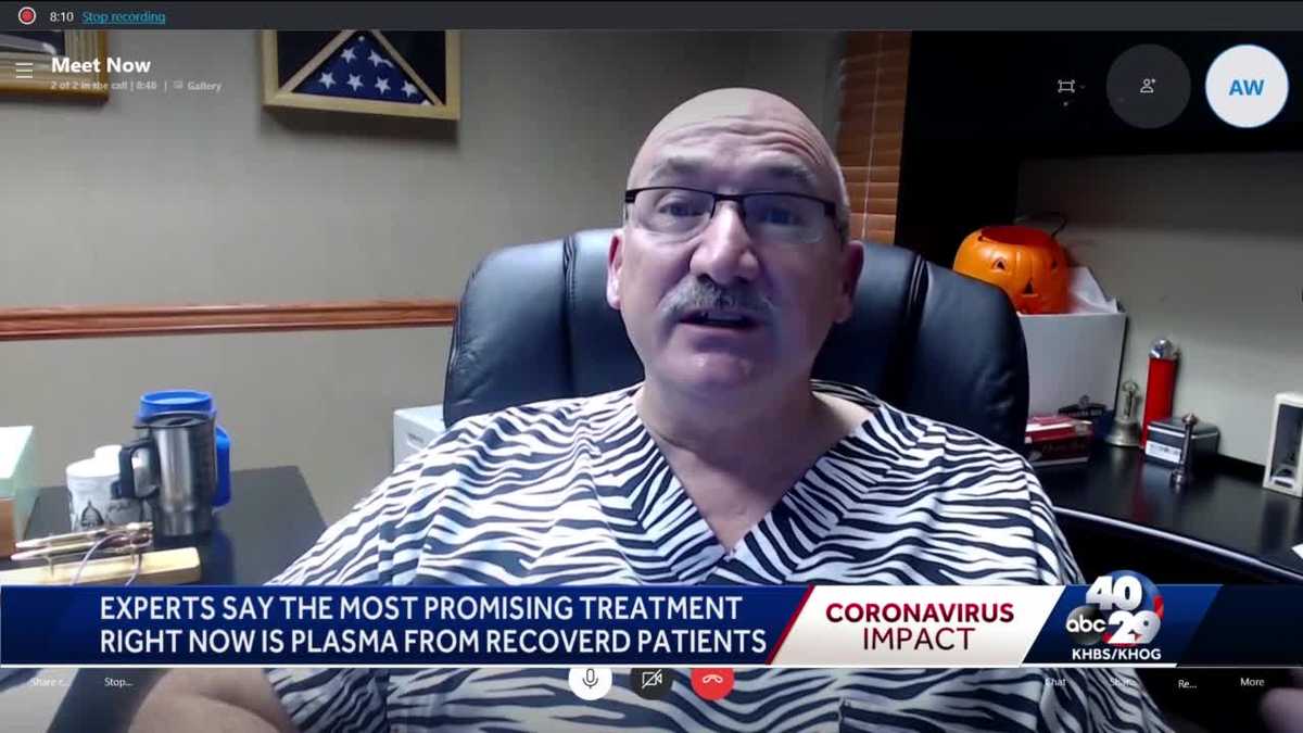 Fort Smith doctor says plasma could be COVID19 treatment key