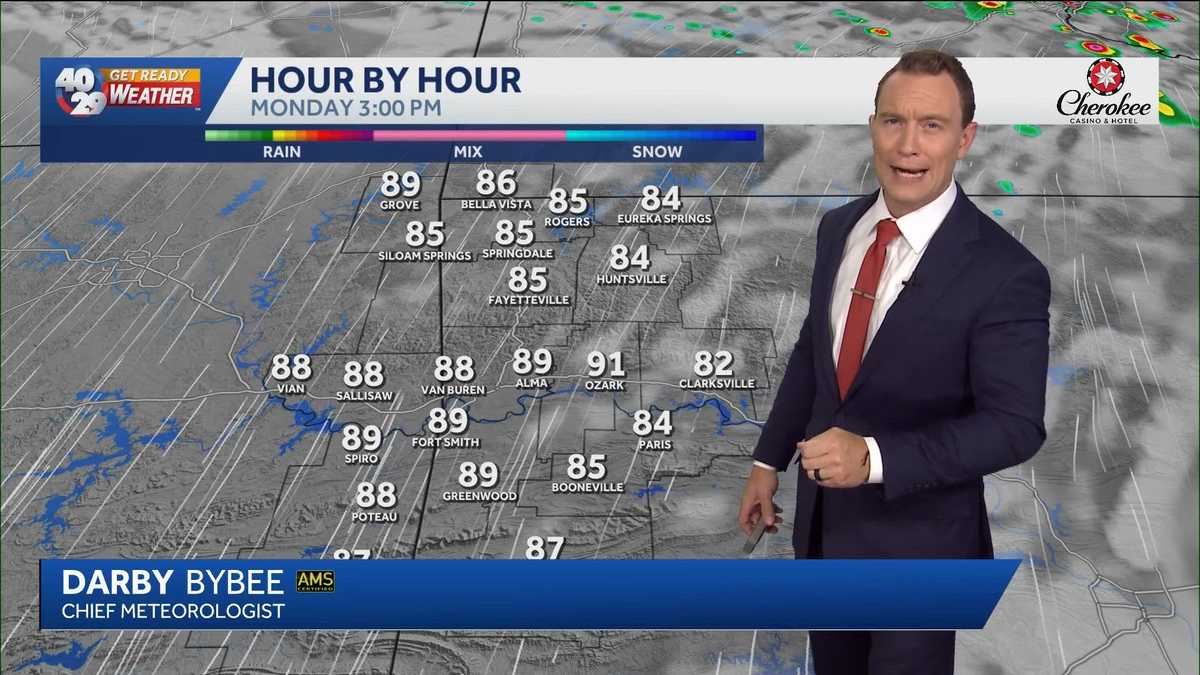 Temps to heat up in Arkansas