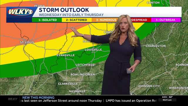 Beautiful Monday, storm threat mid-week