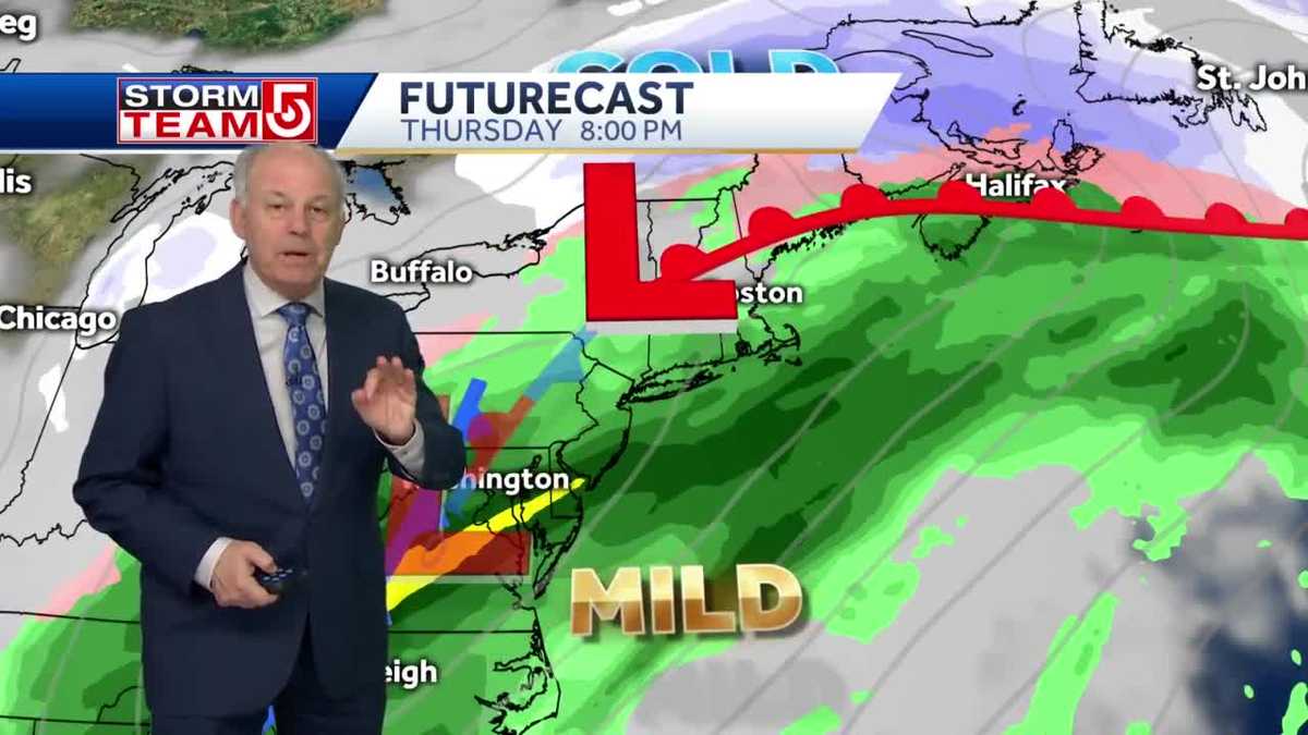 Video: Late week storm to bring rain, wintry mess to New England