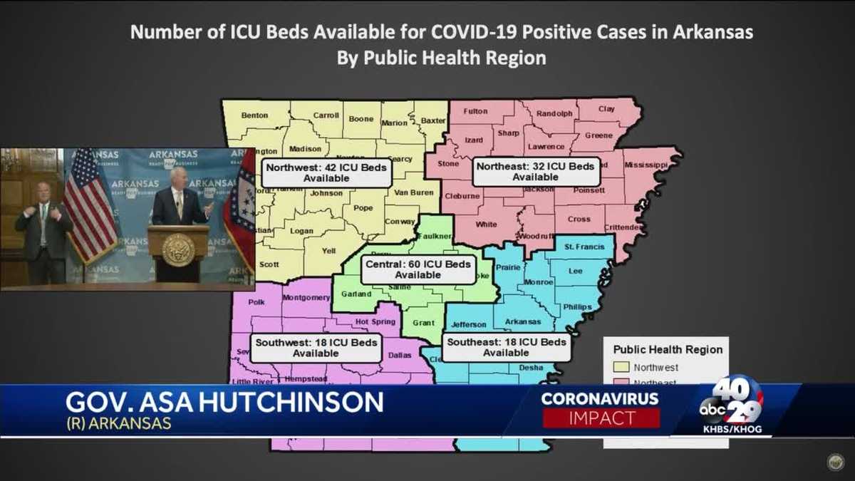 Governor announces how many hospital beds are available in Northwest