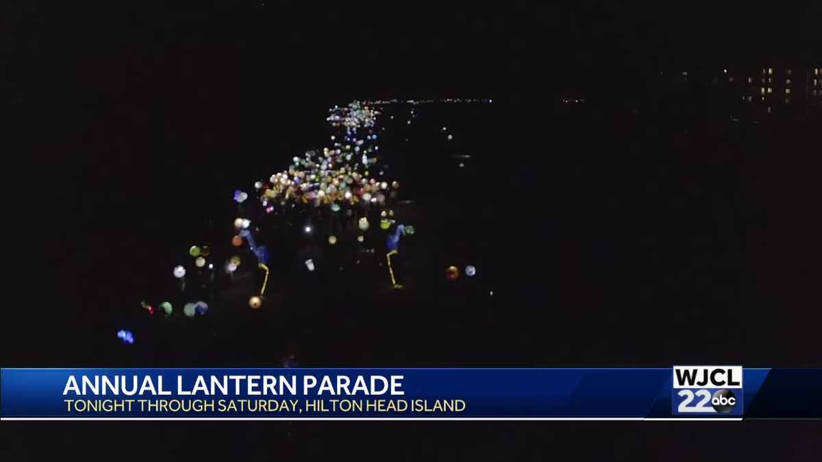 Hilton Head Island's annual lantern parade now underway, runs through
