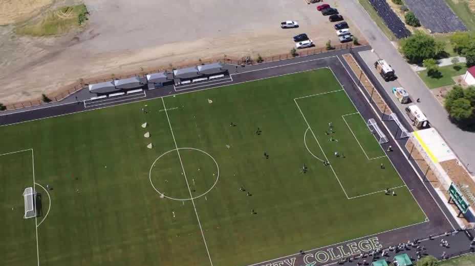 Woodland Community College celebrates first athletic field on campus