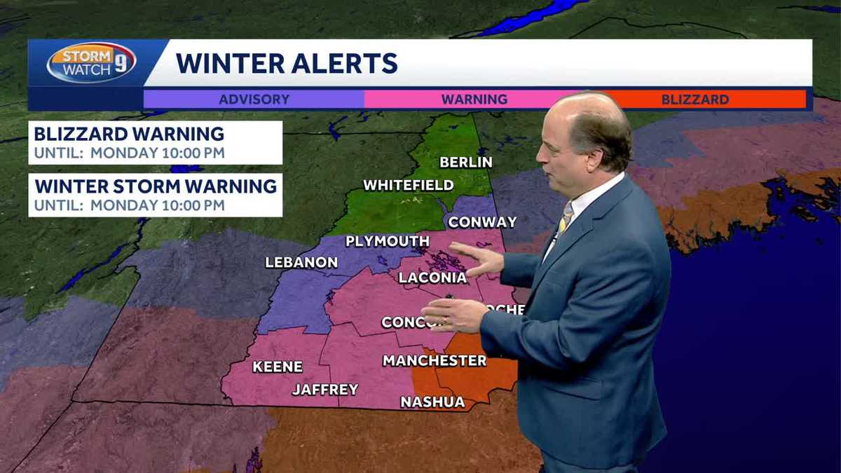 Video: Powerful nor'easter to bring strong winds, heavy snow to some