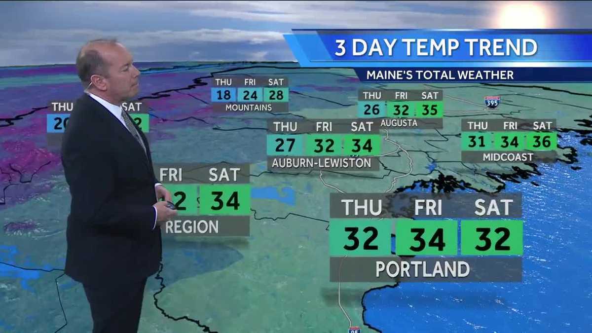Roger's Wednesday evening forecast