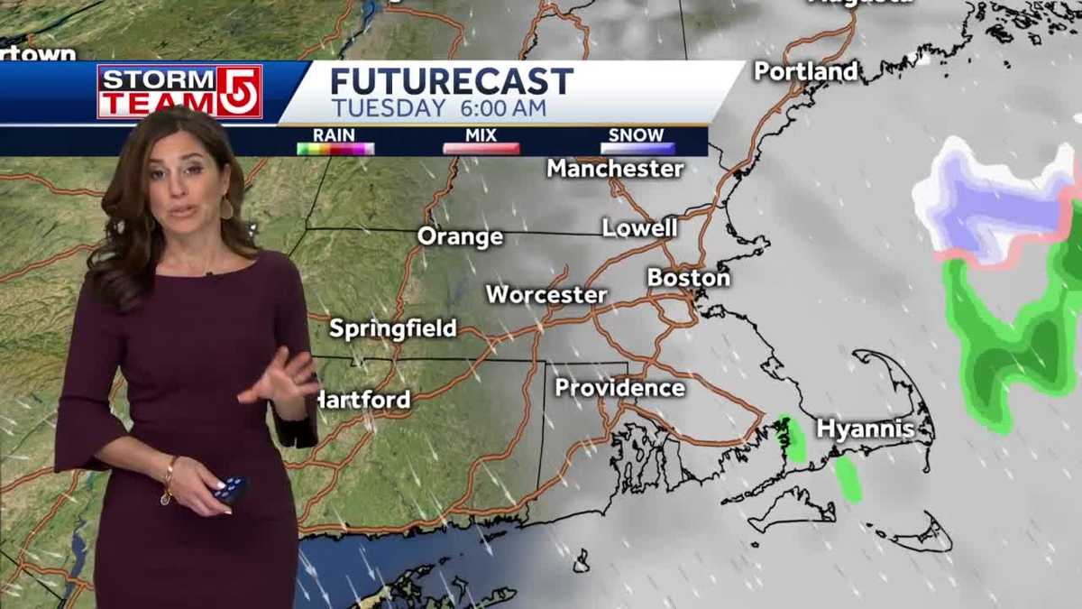 Video: Chilly, rainy day with temps in low 40s