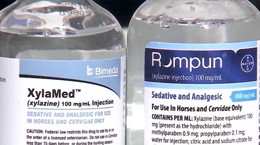 Xylazine continues to be found mixed with illegal drugs