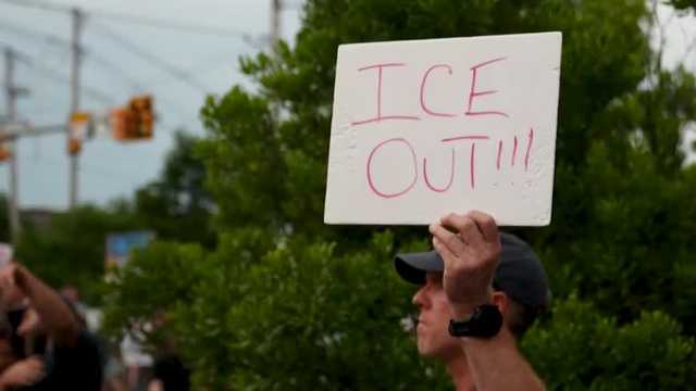 Hundreds gather for protests after man shot, killed by ICE agent in Biddeford