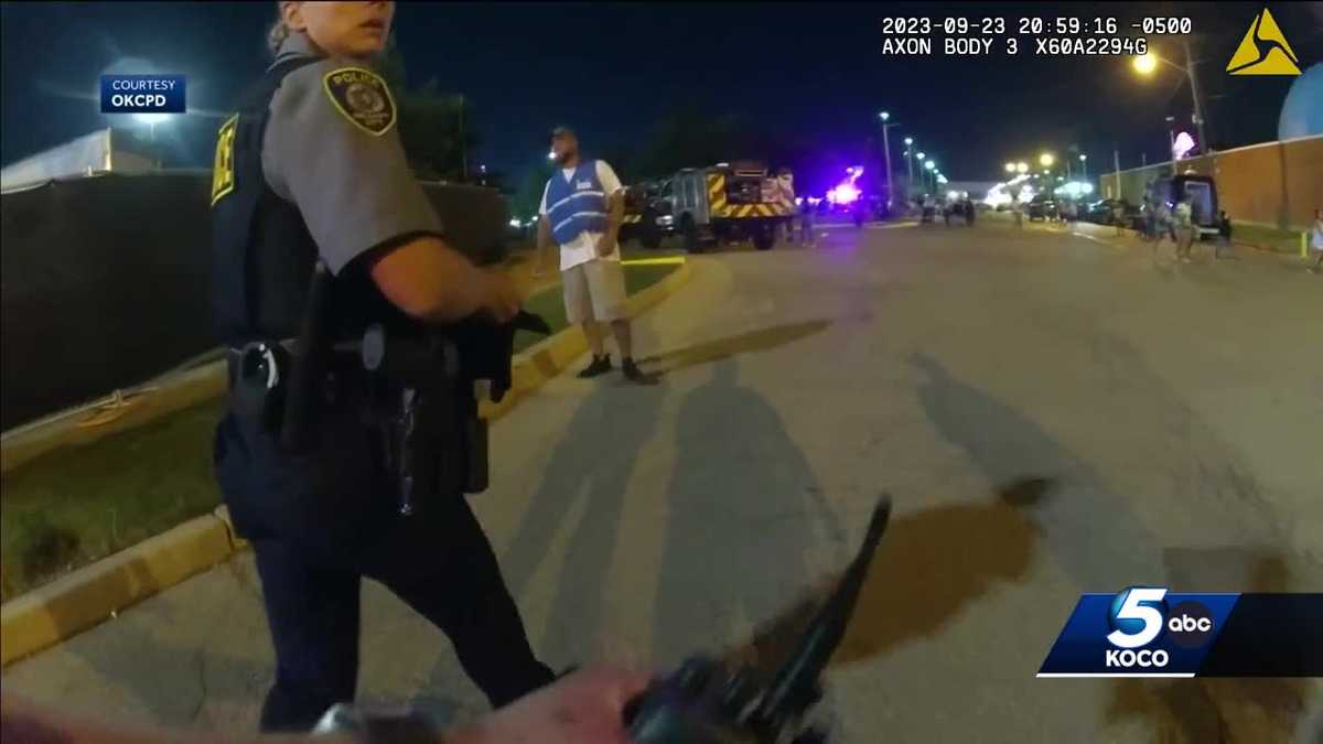 Video shows police response to Oklahoma State Fair shooting