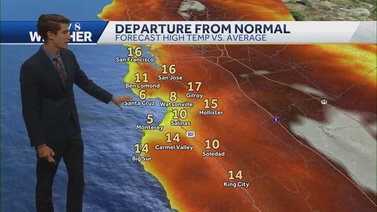 Parts of Central Coast under heat advisory