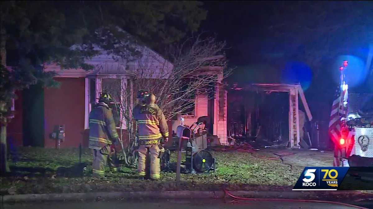 House fire causes damage to northwest OKC home