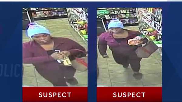 norwalk police searching for a person accused of stealing alcohol from a casey's