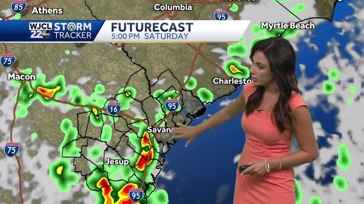 Scattered showers possible for the holiday weekend