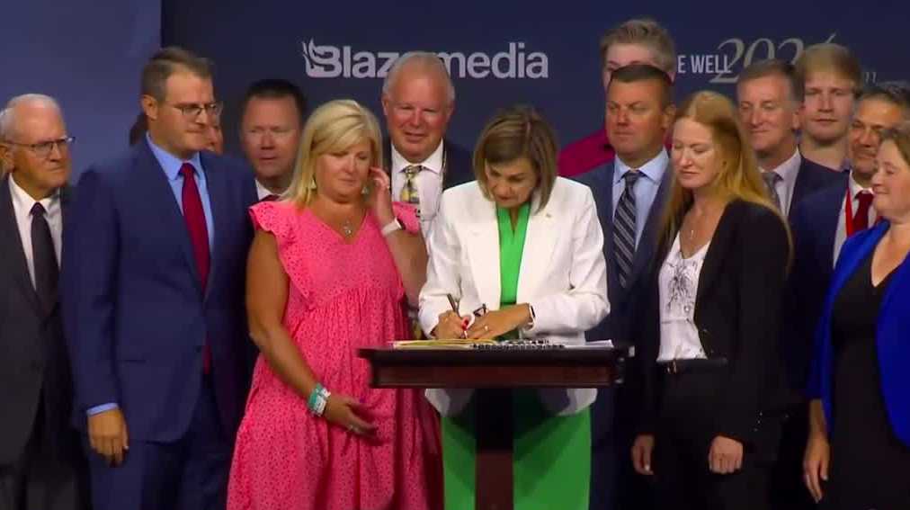 Iowa governor signed abortion bill into law