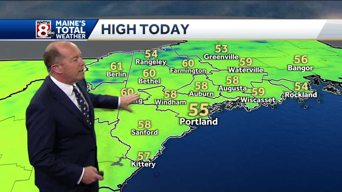 Mild with a mix of sun and clouds on Wednesday.