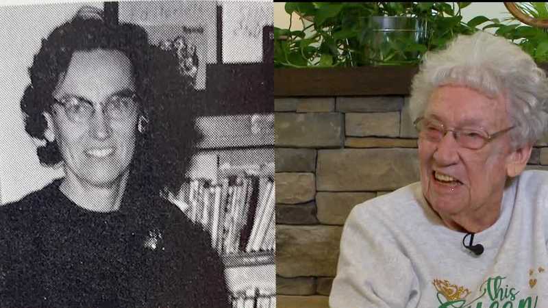 Iowa Gov. Kim Reynolds' former teacher nears 103rd birthday