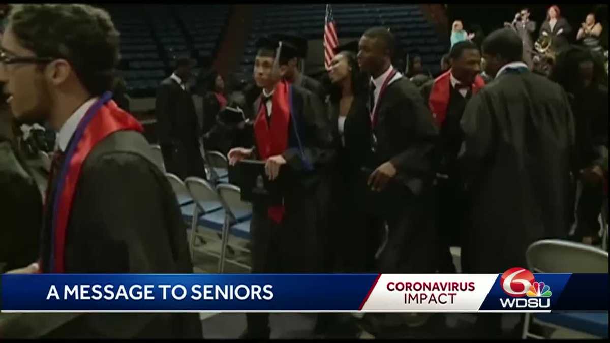 New Orleans school superintendent sends message to high school seniors