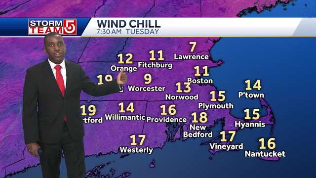 Video: Brace for bitter morning wind chills in Mass.