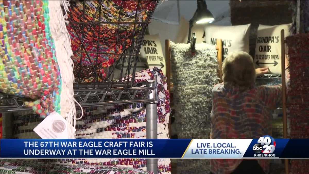 War Eagle Craft Fair underway