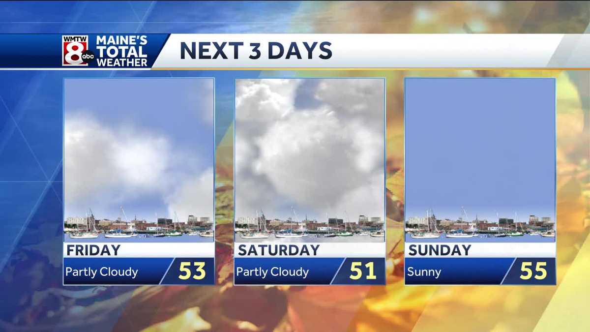 Warmer days ahead, as the weekend nears