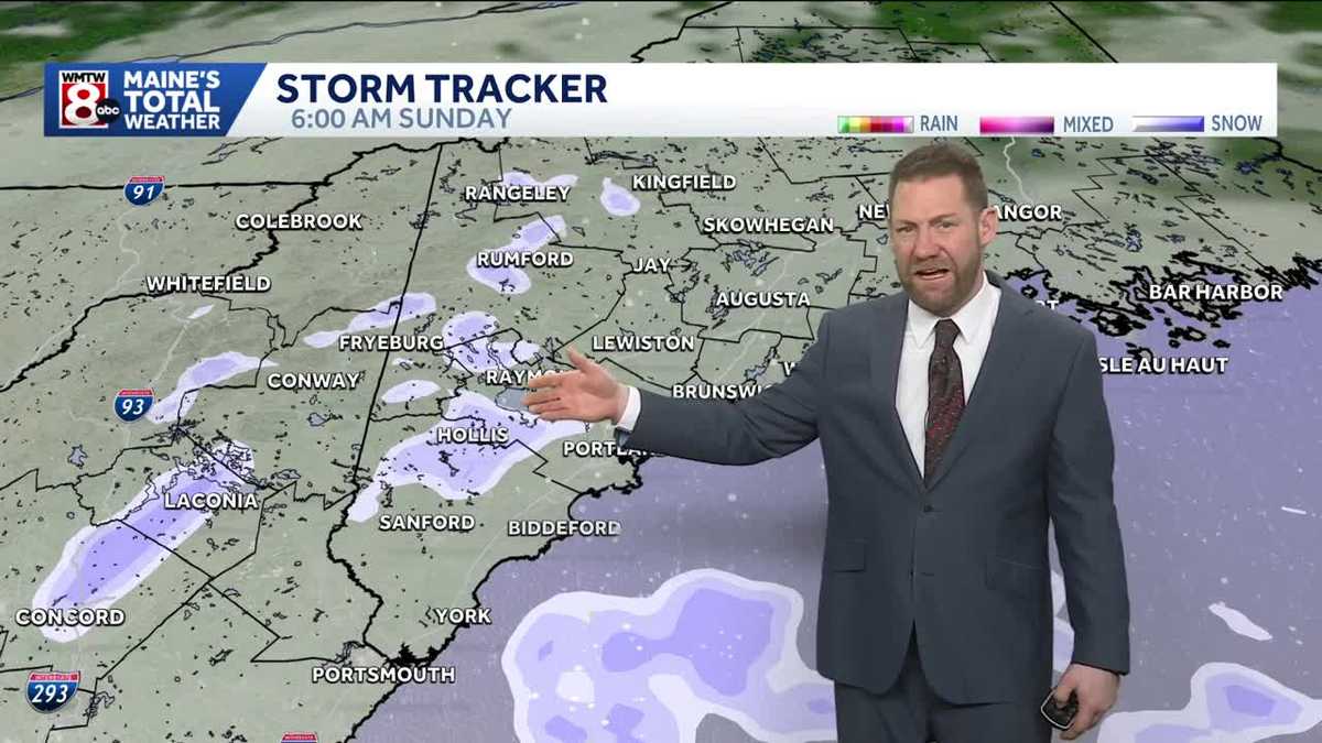 Midweek storm brewing for Maine with snow and ice possible