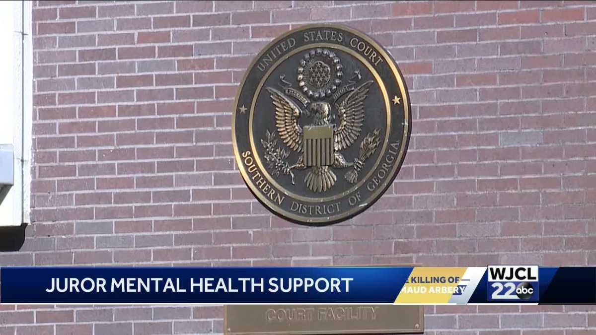 Mental health support made available for jurors in federal trial