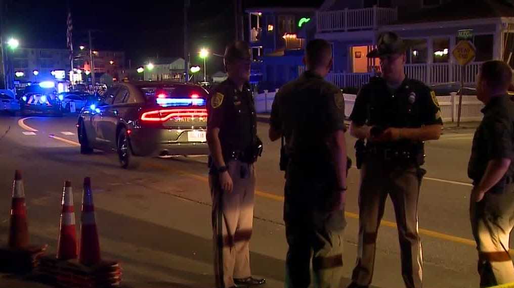 Hampton, New Hampshire police cruiser crash: Pedestrian hurt
