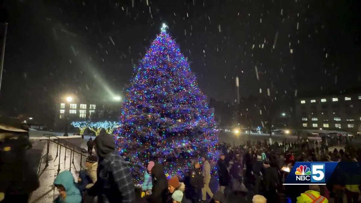 Holiday tree lighting ceremonies in Vermont that you can attend with your family
