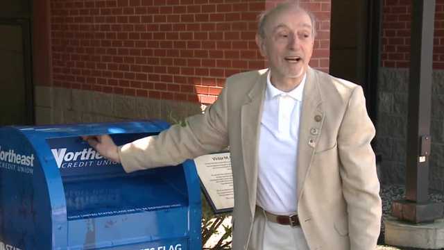 Retirement box for worn-out US flags installed in Portsmouth - Vimarsana News