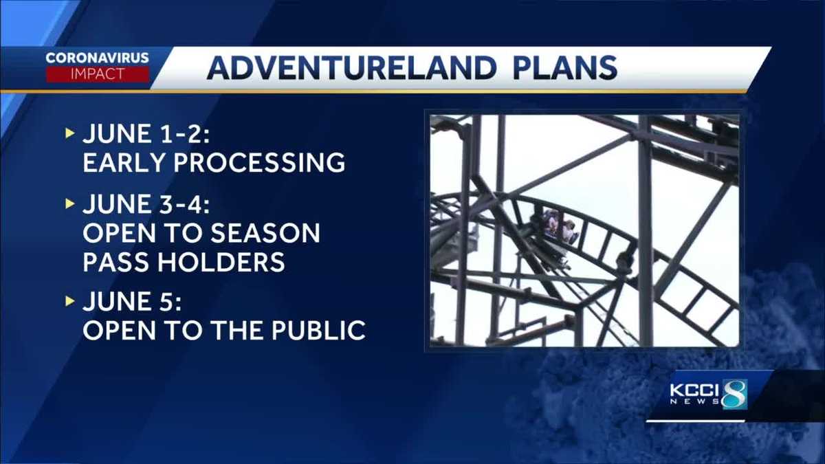 Adventureland opens Monday for season pass processing