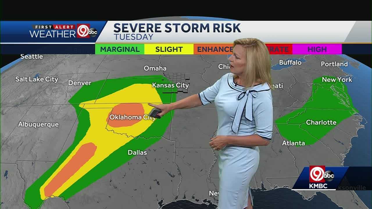 Storms, Heavy Rain Possible Tuesday Evening Into Wednesday Morning