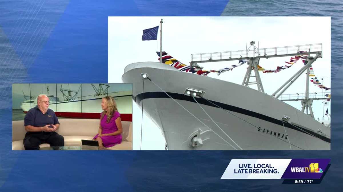 Tours on the NS Savannah, the first nuclear-powered merchant ship