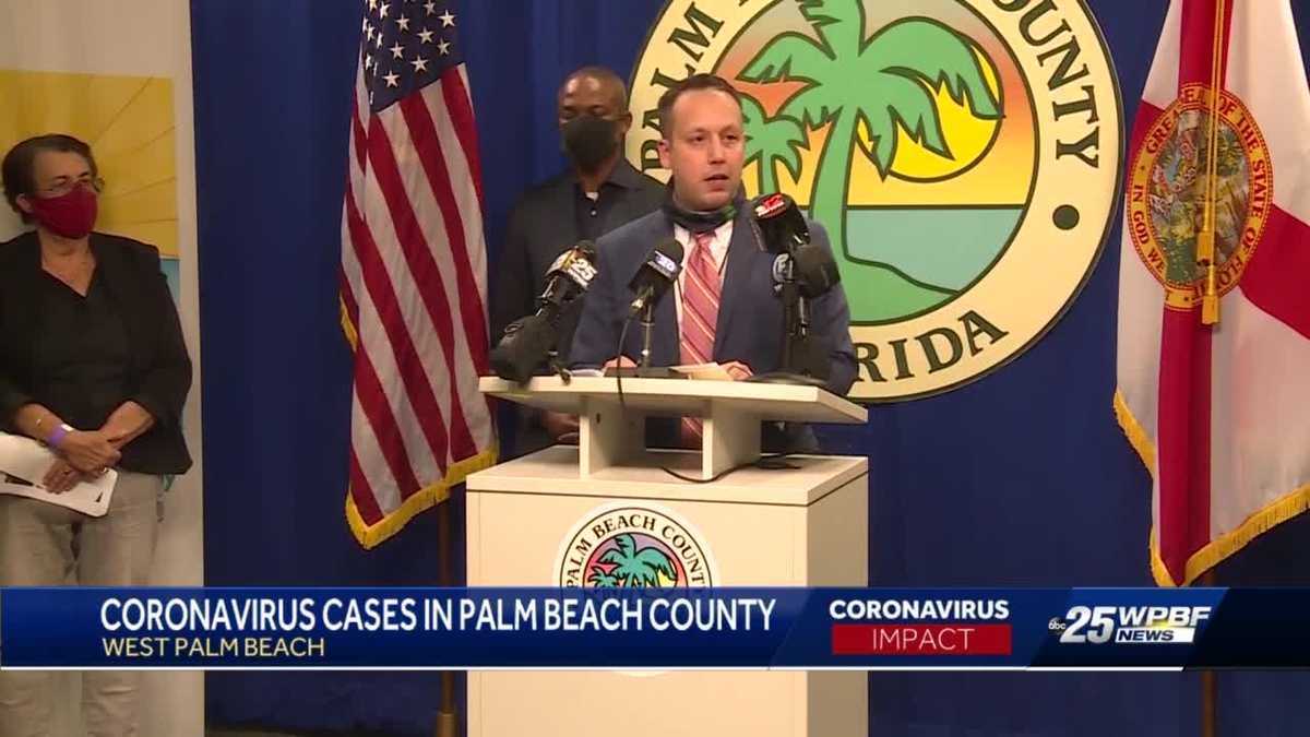 Palm Beach county leaders provide update on COVID-19