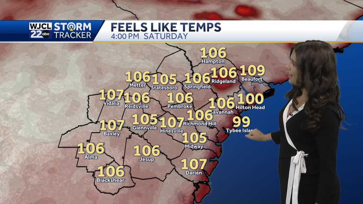 Tracking a development in the Gulf and a hot weekend ahead