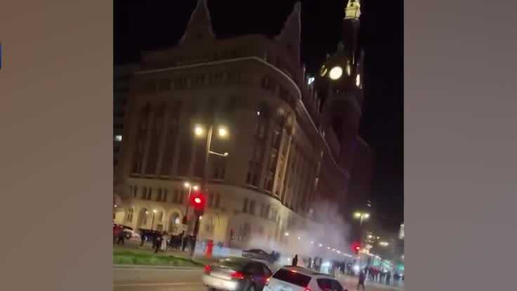 New video shows street takeover outside Milwaukee City Hall