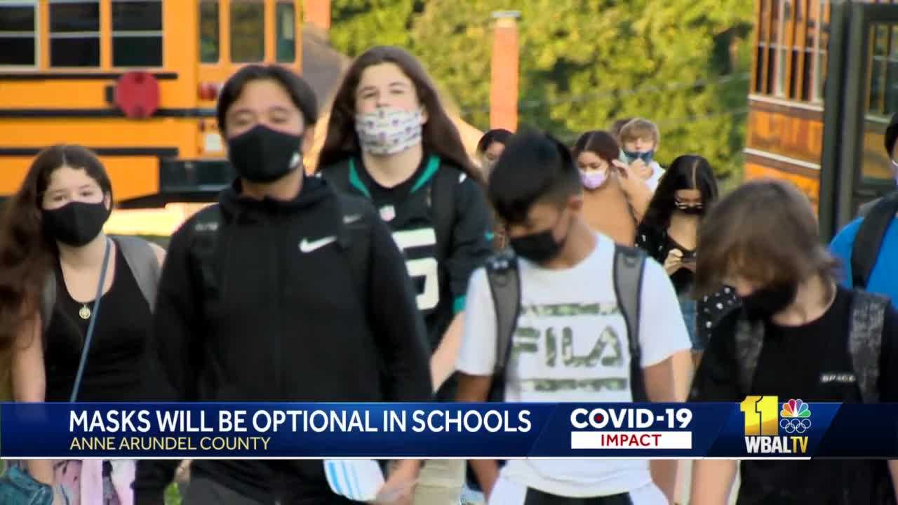 Masks Optional In Anne Arundel County Public Schools