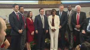 New mayor, city council take oath of office